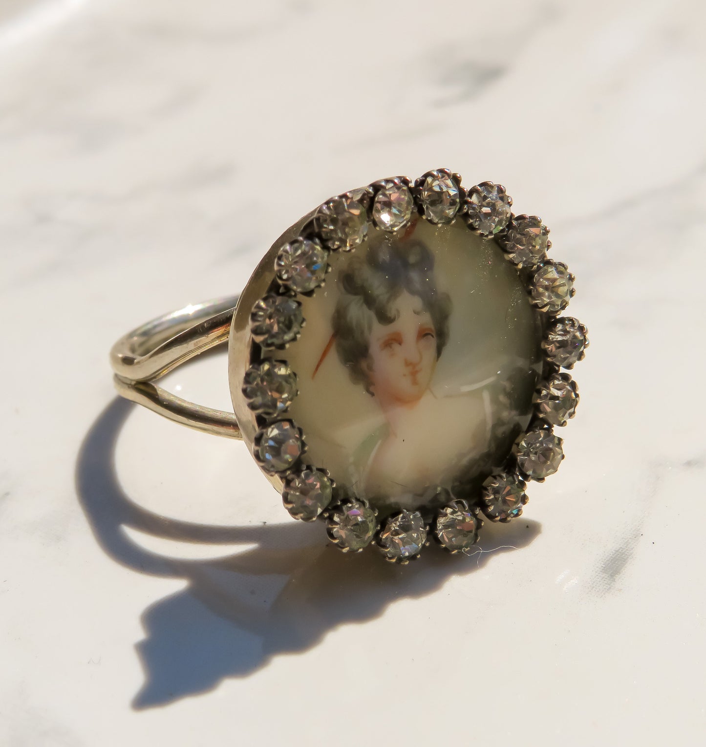 Portrait Miniature Conversion Ring