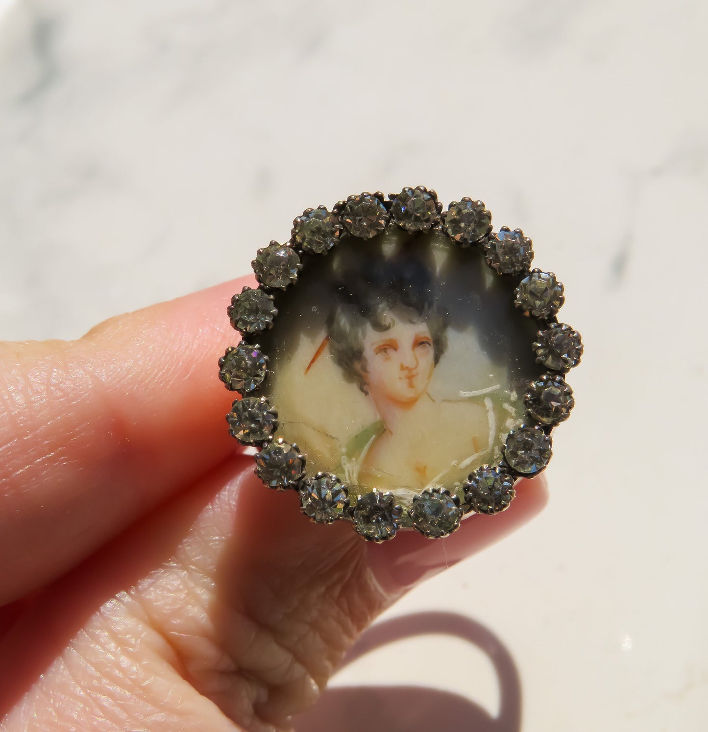 Portrait Miniature Conversion Ring