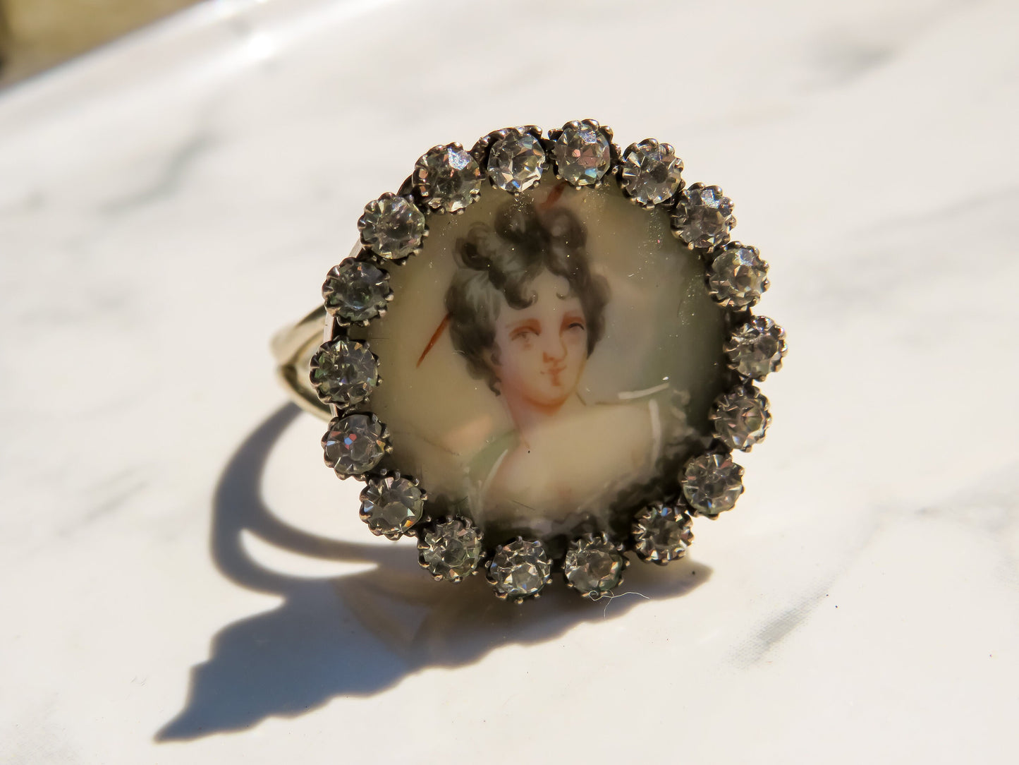 Portrait Miniature Conversion Ring