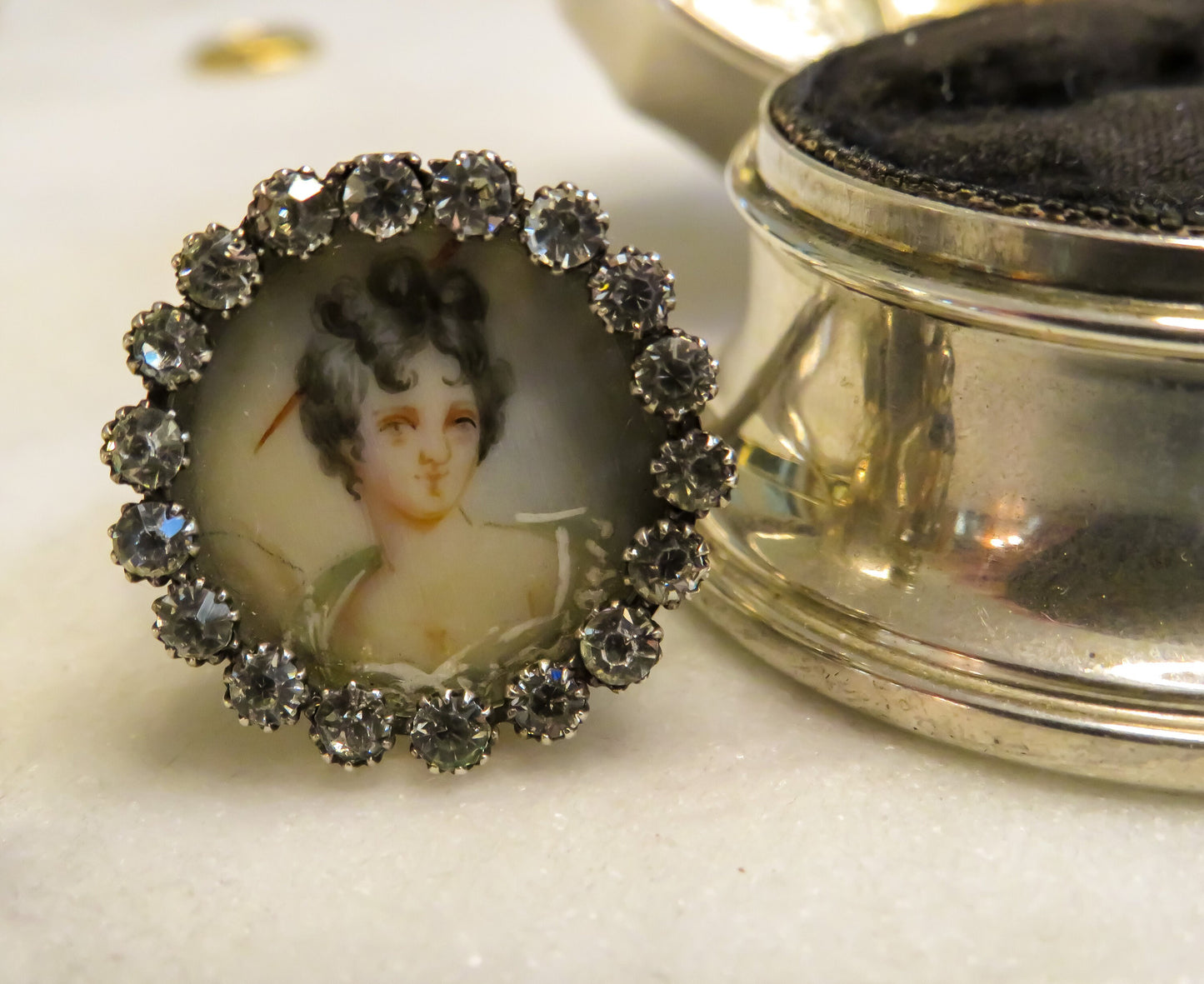 Portrait Miniature Conversion Ring