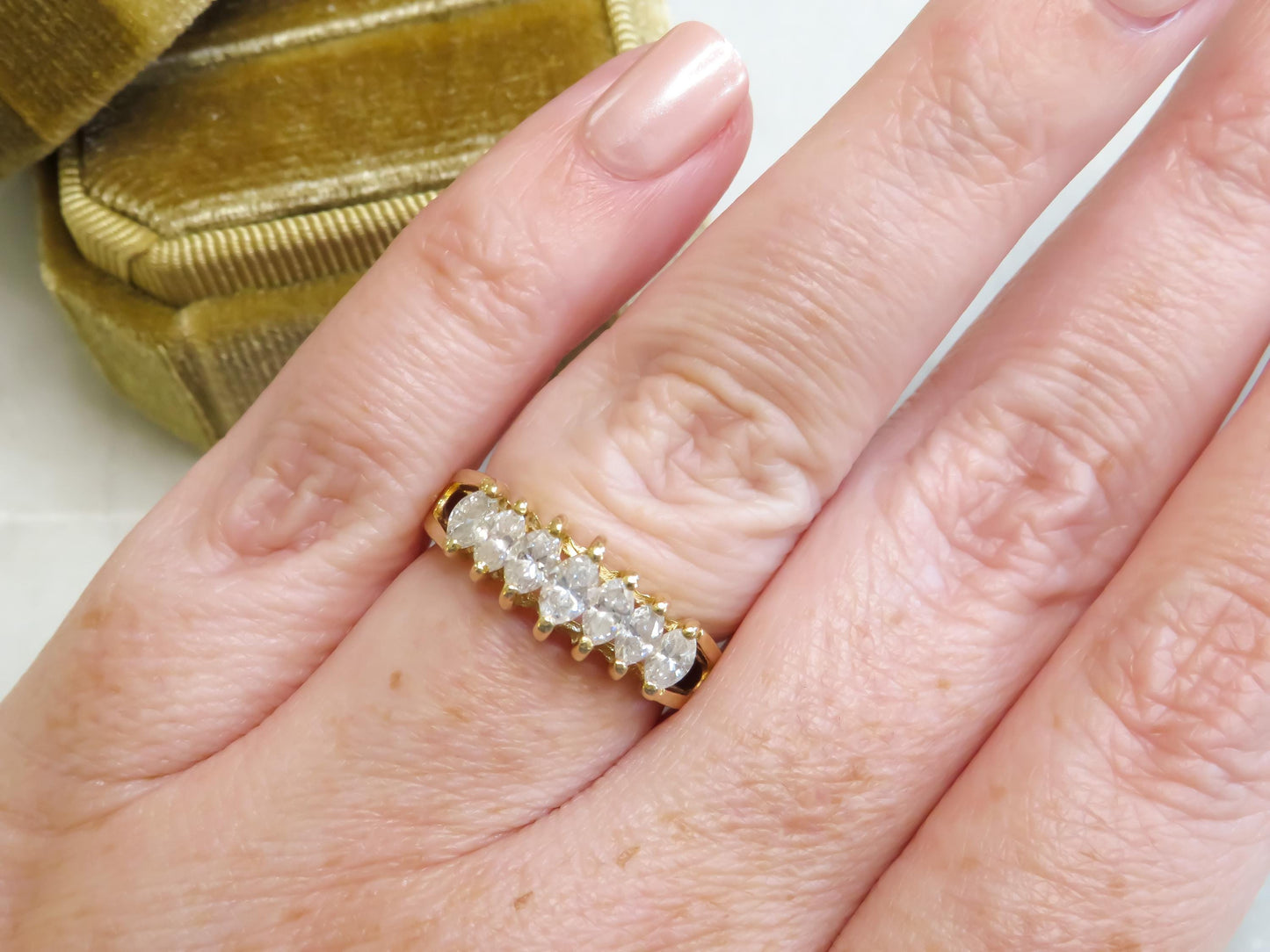 Vintage Marquise Diamond Band