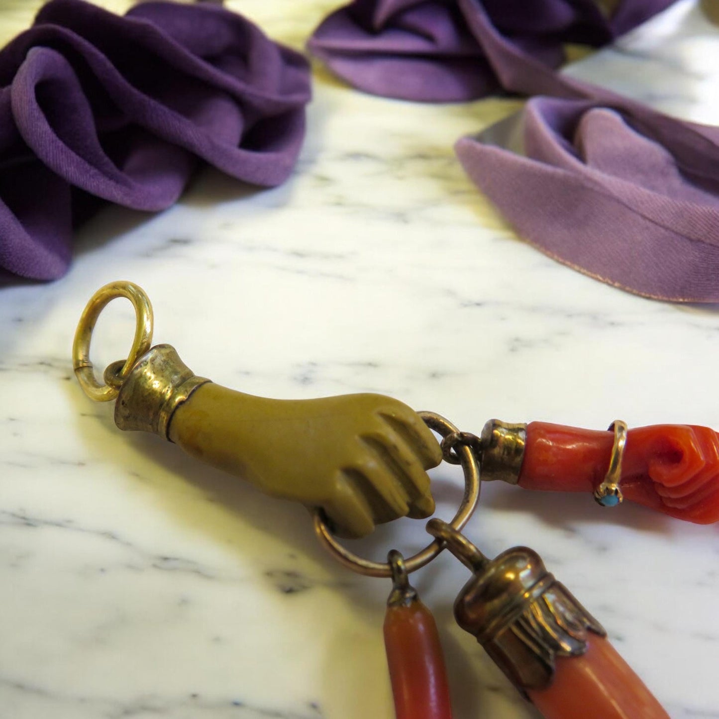 Rare Mano Figa Bundle Circa 1880