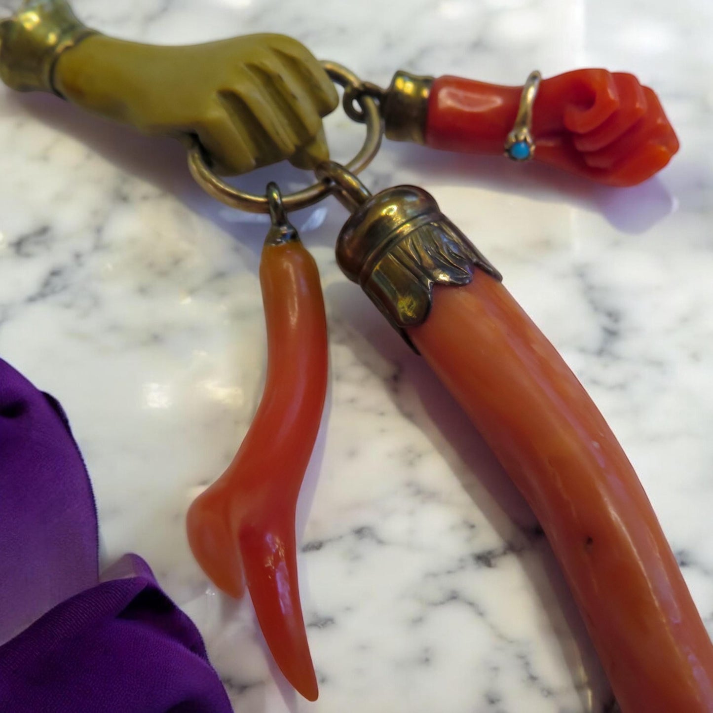 Rare Mano Figa Bundle Circa 1880