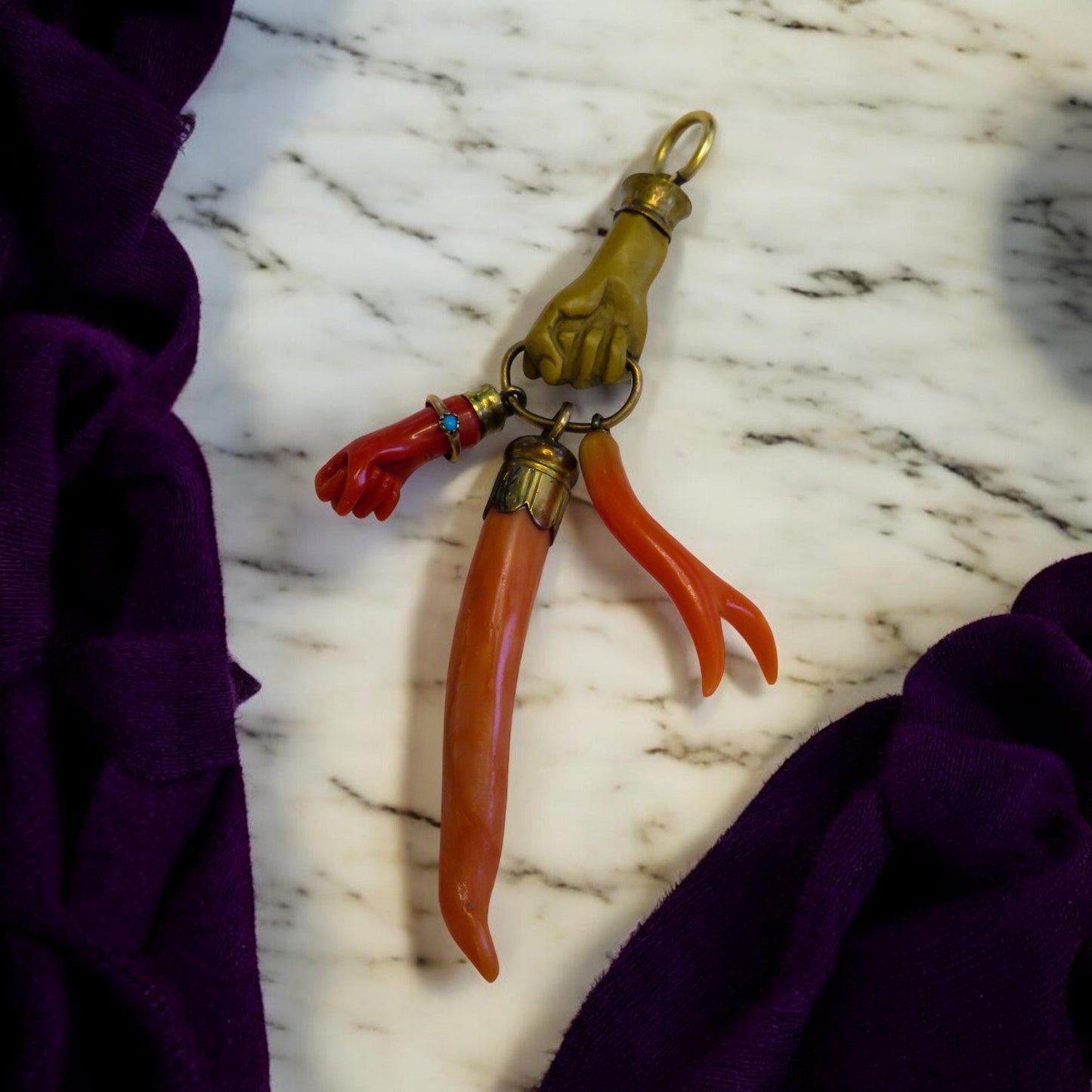 Rare Mano Figa Bundle Circa 1880