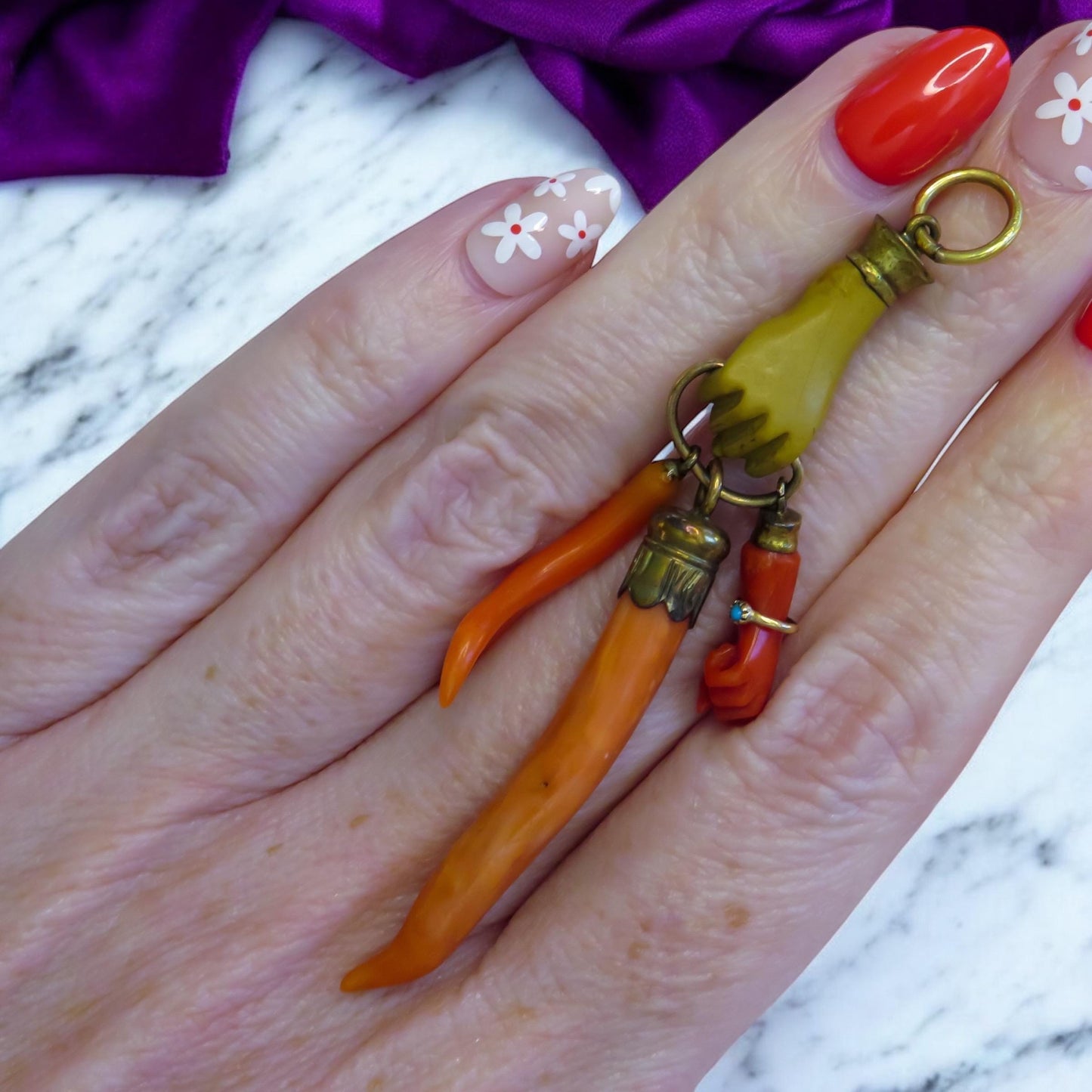 Rare Mano Figa Bundle Circa 1880