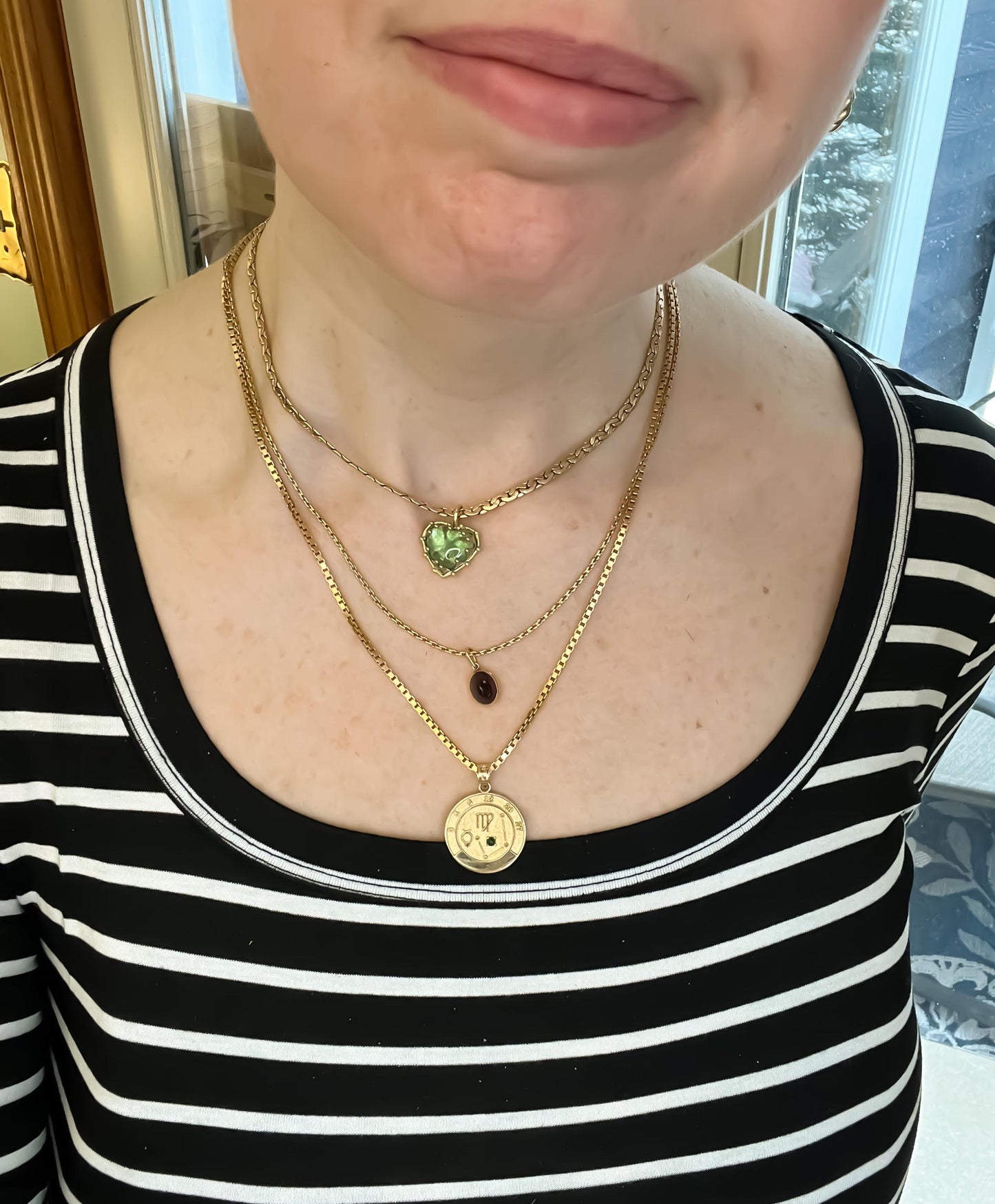 Estate Roberts & Belk Virgo Medallion in 14K Gold