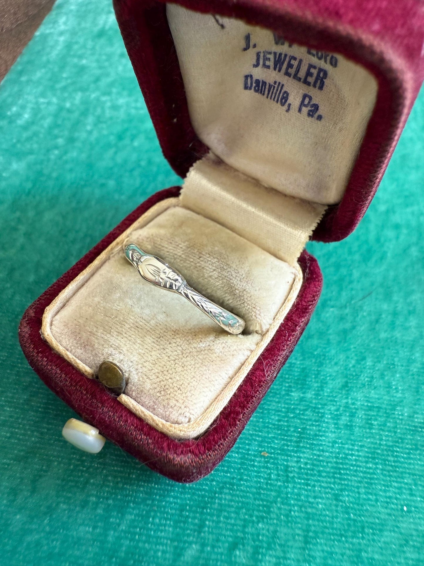 Hand Engraved Sterling Silver Ouroboros Ring Size 6.5 Symbol of Eternity Handmade Snake Ring