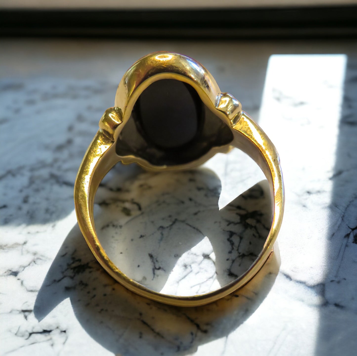 Antique Onyx Ring