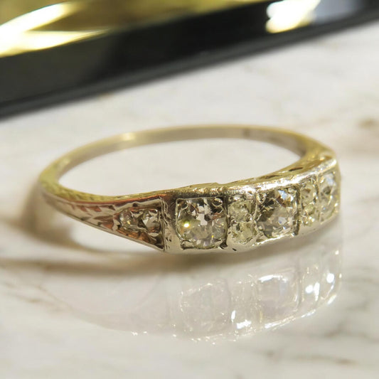 Edwardian Era Diamond Band