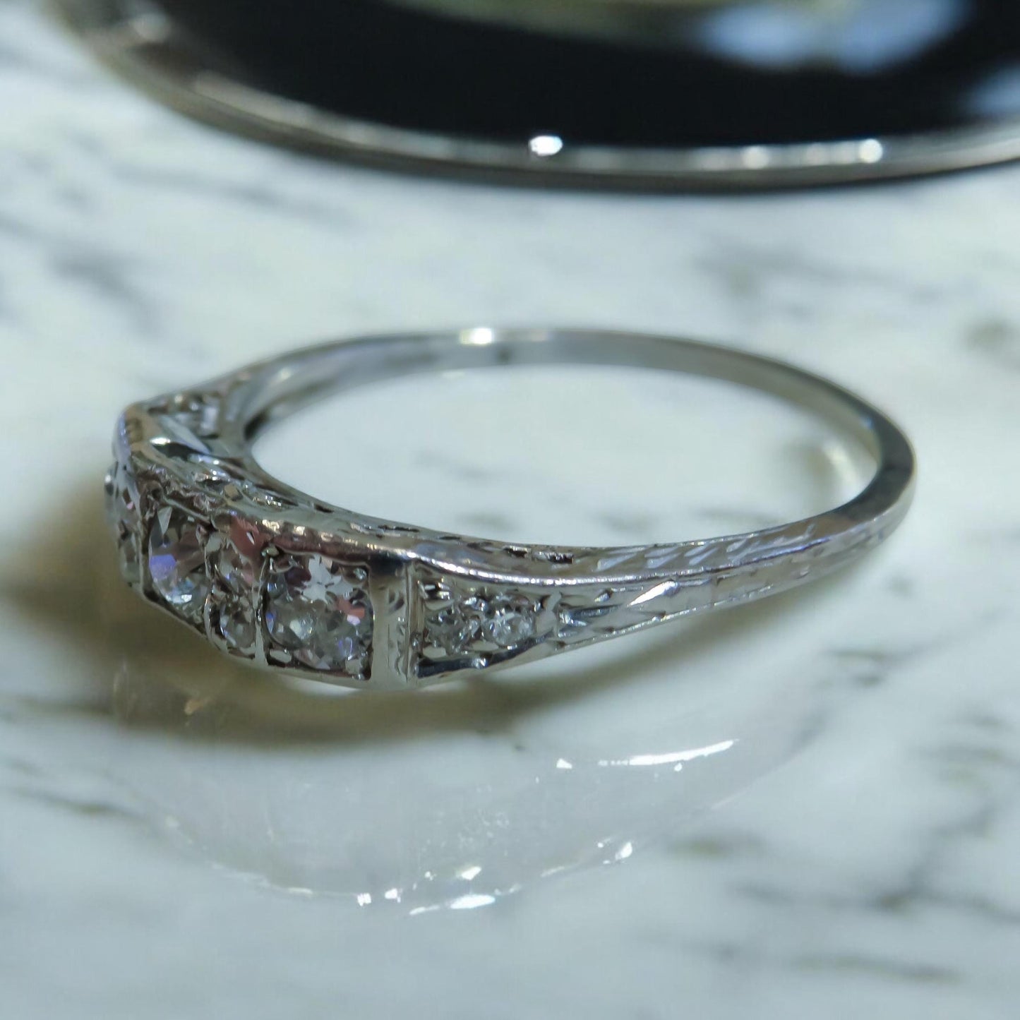 Edwardian Era Diamond Band