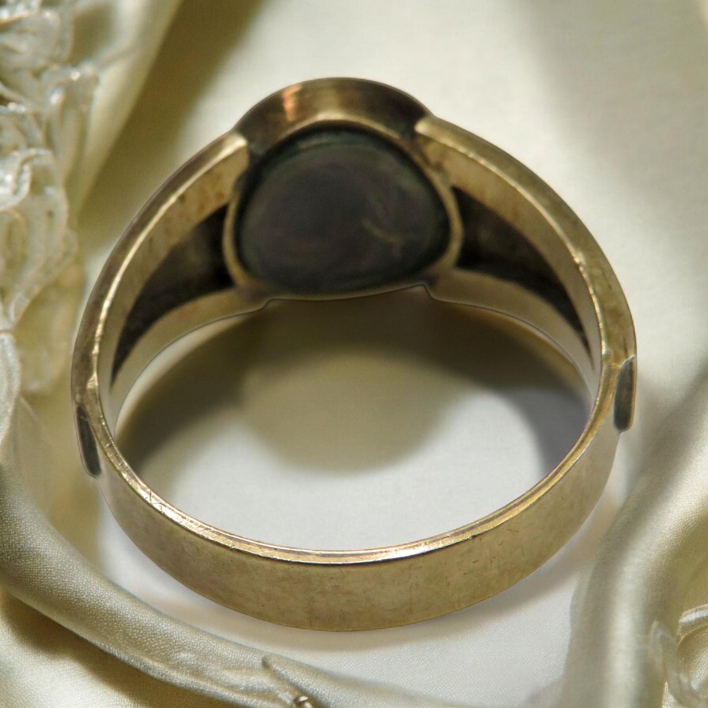 Mourning Ring with Hidden Locket