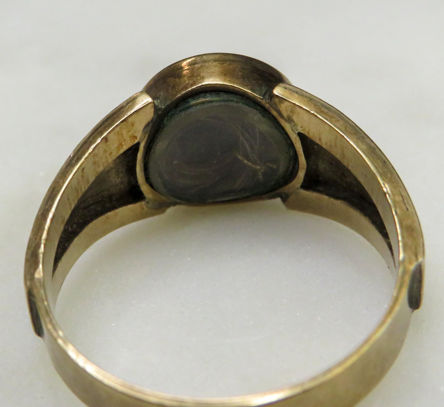 Mourning Ring with Hidden Locket