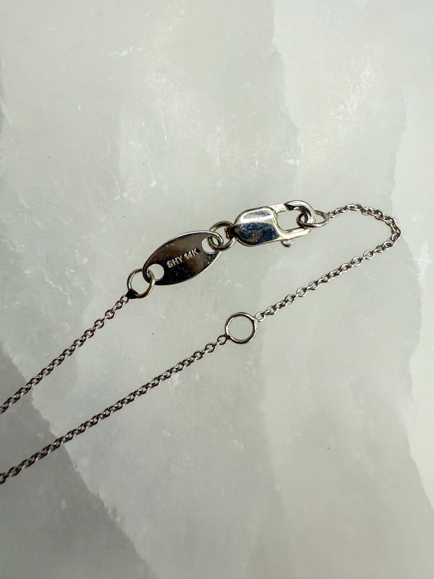 Sparkling Diamond Medallion Pendant Necklace in 14K White Gold