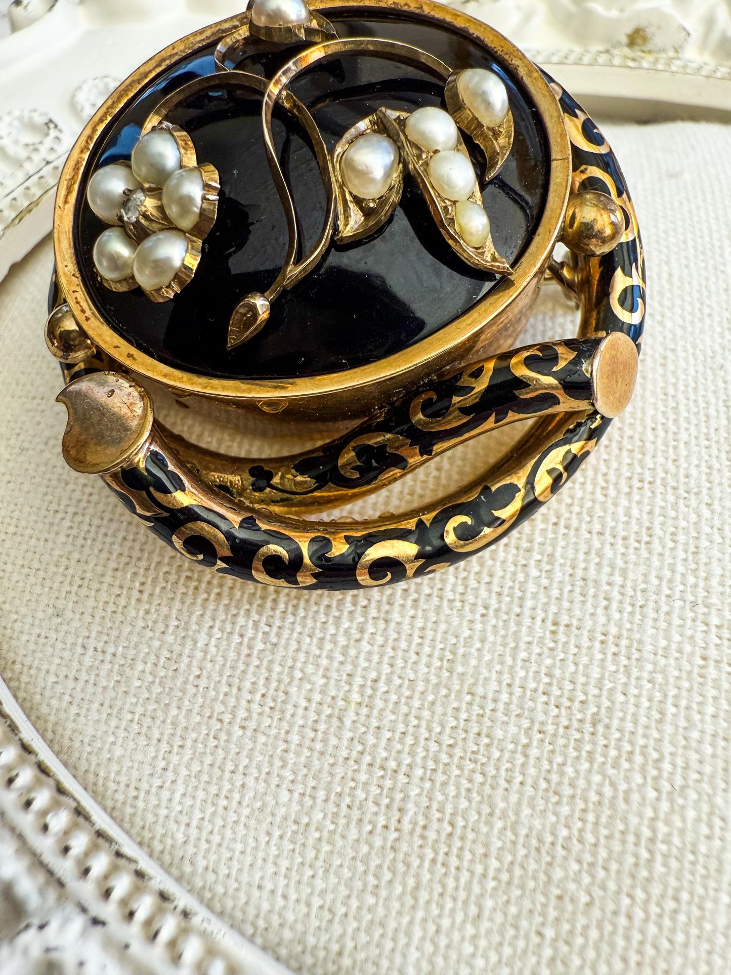 Victorian Mourning Brooch