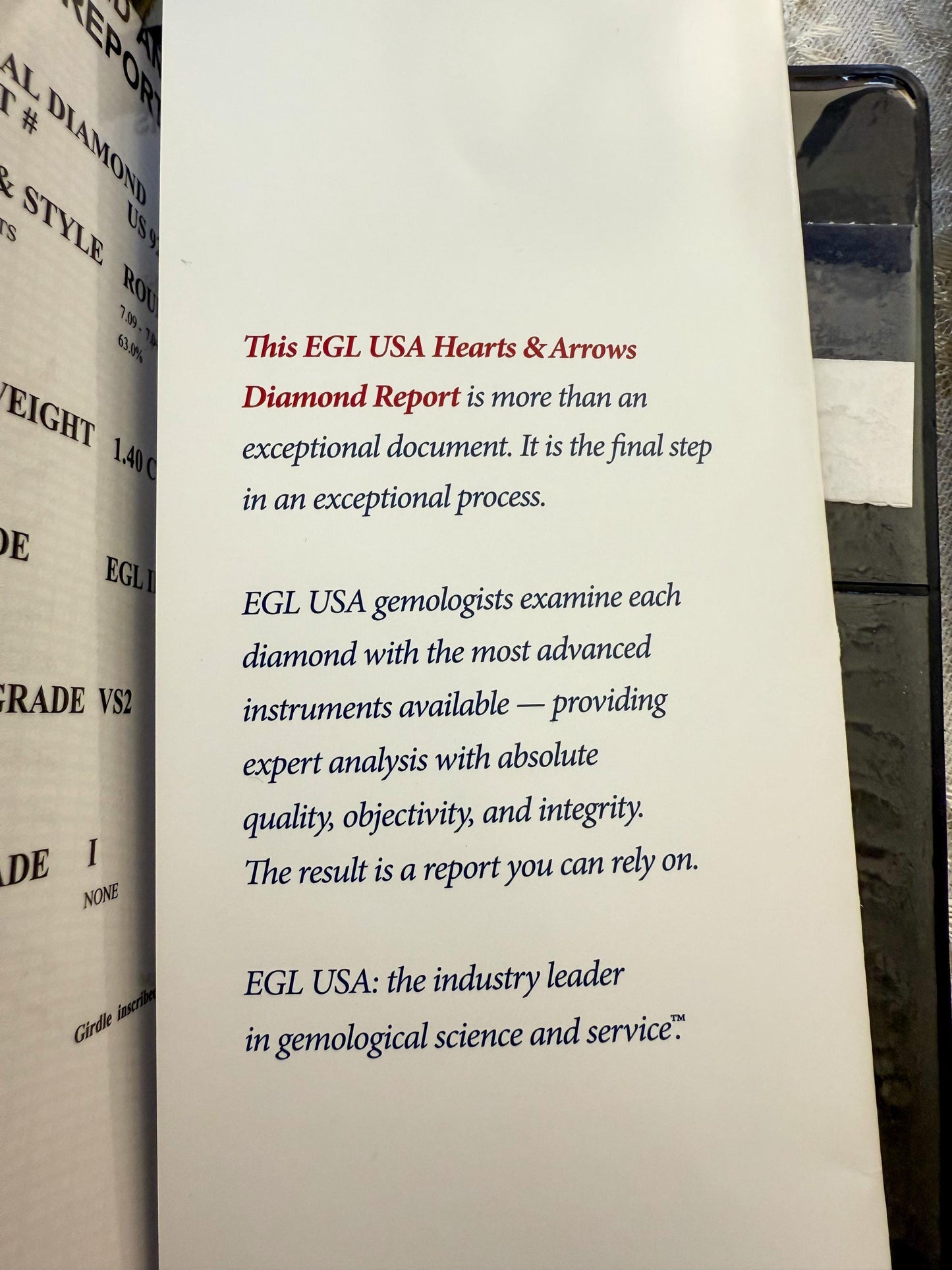 Estate 18K White Gold Diamond Ring