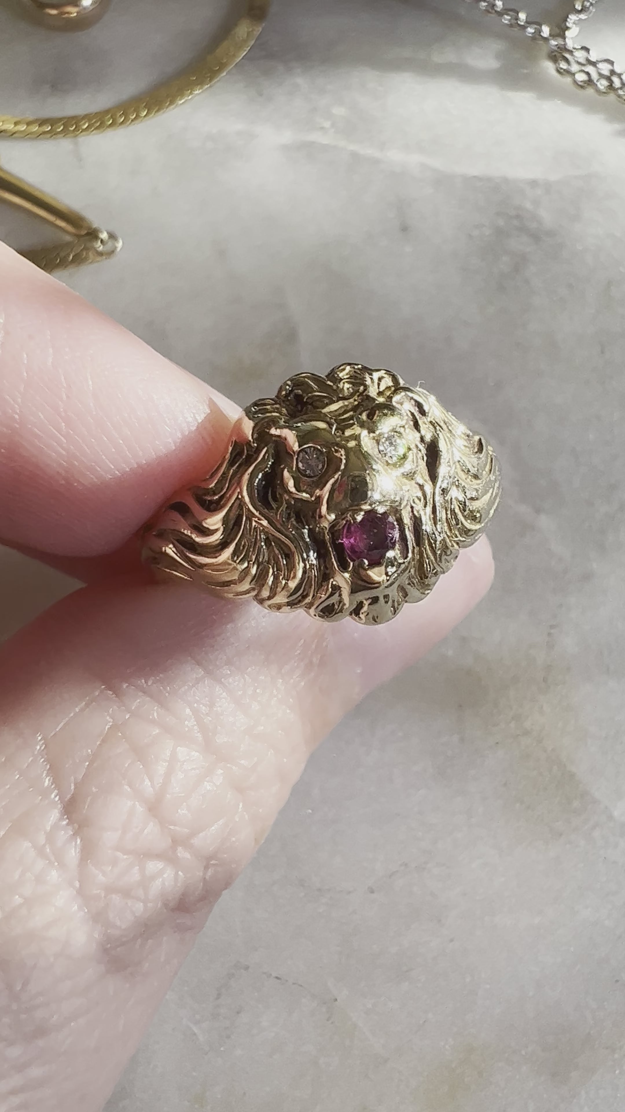 Gold Lion Head Rings | Gold rings fashion, Gold lion, Mens gold jewelry